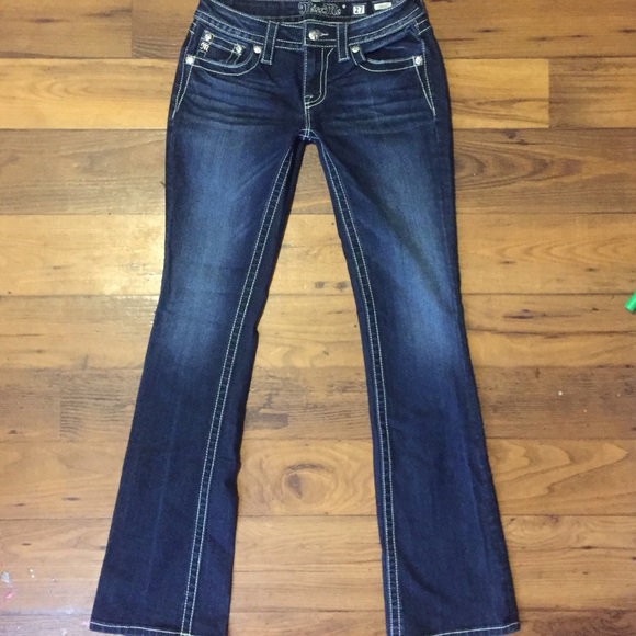 Miss Me Denim - MISS ME dark blue,boot cut jeans(27)